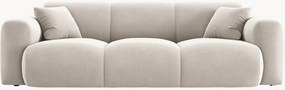 Fluwelen bank Nolio (3-zits), B 235 cm