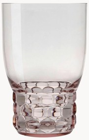 Tumblers Jellies met structuurpatroon, 4-delig