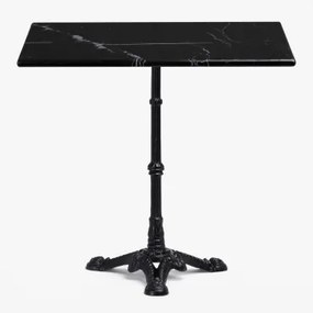 Roma Marmeren Bartafel Zwart Marquina-marmer & Vierkant & Zwart - Sklum