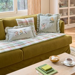 Zitmatras linnen/katoen, Howard