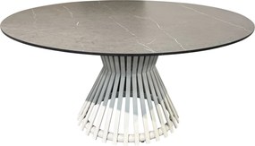 Pasadena dining tuintafel 140xH75 cm keramisch latte zand