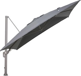 Garden Impressions Hawaii Big Pole II zweefparasol 350x350 cm – frame taupe – doek antraciet