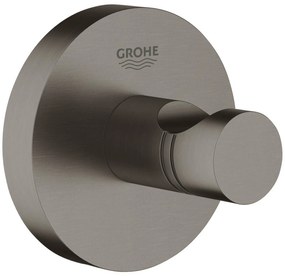 Grohe Essentials Handdoekhaak Ø 5,4x4,5 cm Hard Graphite Geborsteld