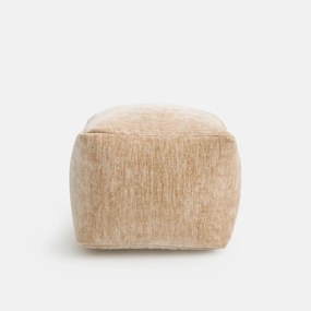 Poef van fluweel met structuur, BOCHA