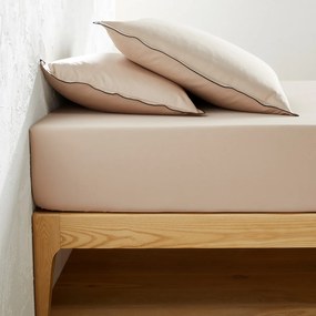 Hoeslaken van 118-draden gewassen katoensatijn, Victor uni