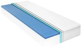 vidaXL Matras 18 cm visco-traagschuim 140x200 cm