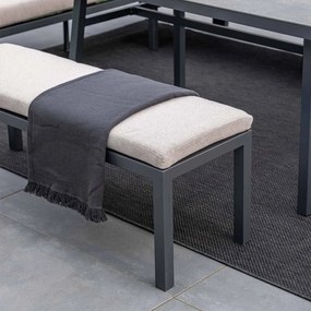 Garden Impressions Markus lounge dining set 4-delig links - desert sand