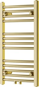 Mexen Ares badkamer radiator 700 x 400 mm, 189 W, goud - W102-0700-400-00-50