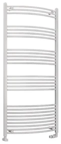 Eastbrook Wendover gebogen handdoekradiator 75x160cm 829W wit glans