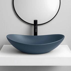 Opzetwastafel Rea Royal Blueberry Matt