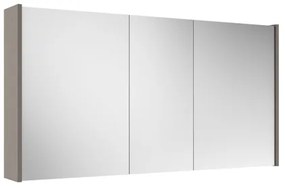 Saniclass Prime Spiegelkast - 120x63x16cm - inclusief zijpanelen - taupe SW1212818/SW910736