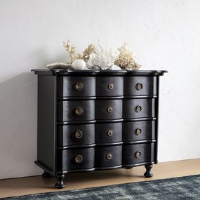 Kruisboog ladekast van mangohout en MDF, Pensée