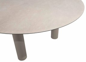 Taste by 4 Seasons Donato tuintafel cloud met geprint keramisch blad Ø 160 cm SALE Tuintafel   lichtgrijs weerbestendig