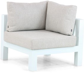 Hoek loungeset 5 personen Aluminium Wit  Lifestyle Garden Furniture Luca