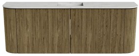 Mondiaz Joya DLux 115cm toiletmeubel ronding links/rechts dusk met wastafel faye midden 1 kraangat opalo