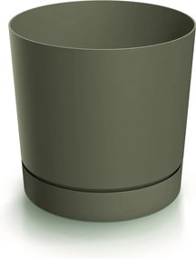 Prosperplast Tubo P Bloempot met Schotel - Dennengroen - Ø 39 cm - 35 Liter