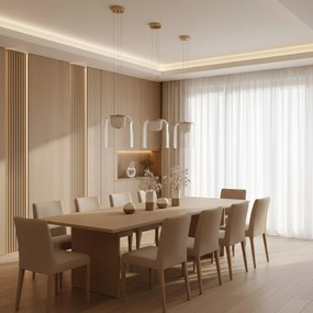 LED hanglamp APP1689-1PC A Gold