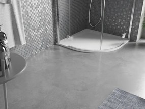 Mexen Bert halfronde SMC douchebak 80 x 80 cm, wit - 4KR108080