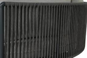 Hoek loungeset 5 personen Rope Grijs  Santika Furniture Santika