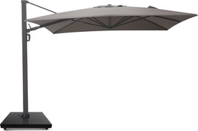 Zweefparasol  3x3m S2 Excellent (excl. voet) Taupe-naturel-bruin Camello Luna