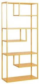 Thura Stalen Boekenkast Geel Albero - Sklum