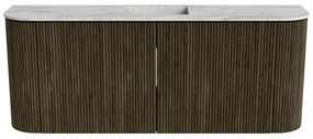 Mondiaz Joya DLux 105cm toiletmeubel ronding links/rechts shadow met wastafel faye midden zonder kraangat glace