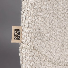 Dutchbone Franky Boucle Beige Boucle Eetkamerstoel