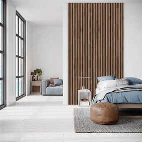 AkuPanel 300 cm Gerookt Eiken   - Akoestische panelen