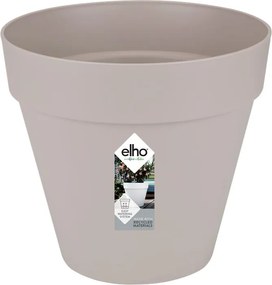 elho bloempot Loft Urban Rond 25 - Warm grijs (Grijs) - Diameter 25 x H 22 cm