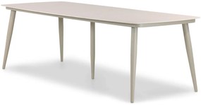 Dining Tuintafel   240 x 100 cm Aluminium Taupe  Vienna