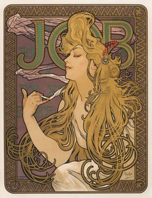 Kunstreproductie JOB, Alfons Mucha