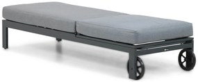 Santika Furniture Santika Mulsanne Lounger Aluminium Grijs