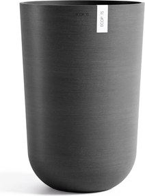 Ecopots bloempot Oslo High 52 - Rond - Dark Grey - Diameter 35 x H51,5 cm