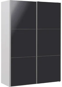 Goossens Kledingkast Easy Storage Sdk, 153 cm breed, 220 cm hoog, 2x 3 paneel schuifdeuren