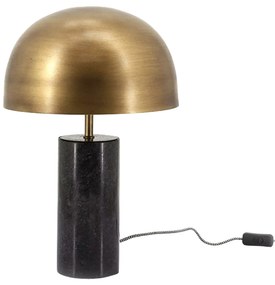 Tafellamp David - Zwart/Brass