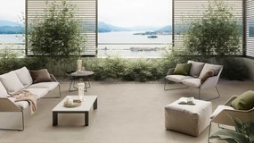 Valence Atlantic vloertegel betonlook 60x60cm taupe mat gerectificeerd