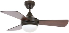 Beacon Airlie Hugger Plafondventilator 92cm Dark Koa/Brons 512311