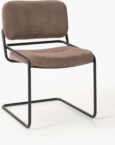 Cantilever stoel Don van corduroy