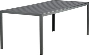 The Outsider Tuintafel - Toscane - Zwart - Alu/Polywood - 205x90 cm - The Outsider