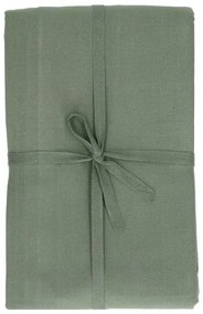 Tafelkleed rond, GOTS bio-katoen, tijm,Ø210CM