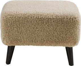 Lunaro Lounge Poef Teddy - Light Brown