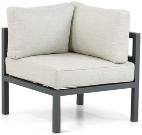Hoek loungeset 5 personen Aluminium Grijs  Lifestyle Garden Furniture Rodenzo