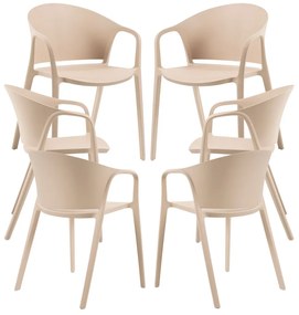 Pack 6 Tasla stoel