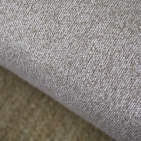 Moderne Hoekbank Beige Ottomane Rechts