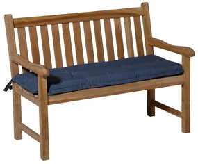 Madison Bankkussen Panama 180x48 cm saffierblauw