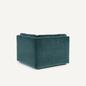 Modulaire 90° hoek in fluweel, GIULIANO