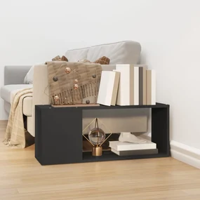vidaXL Tv-meubel 80x24x32 cm spaanplaat grijs
