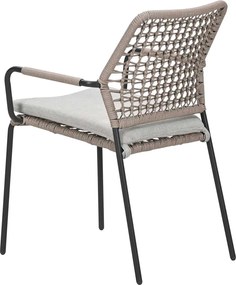 Garden Impressions Natas tuinstoel stapelbaar - natural sand