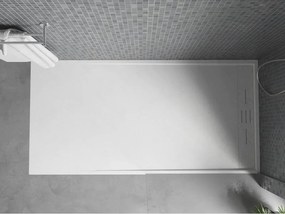 Mexen Amon rechthoekige douchetank SMC 140 x 70 cm, wit - 4F107014