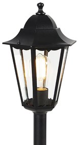 Staande buitenlantaarn zwart 120 cm IP44 - New Orleans Klassiek / Antiek E27 IP44 Buitenverlichting